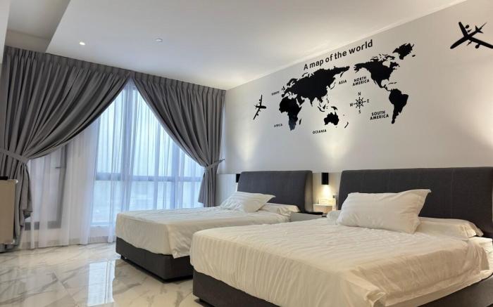 Sutera bay @ heart of kota kinabalu- mountain view