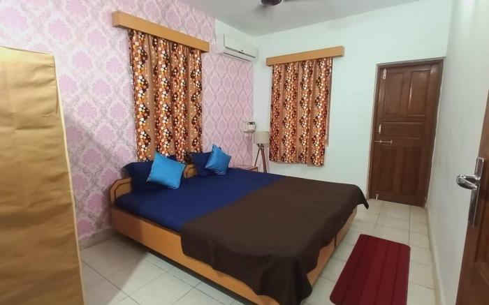 2 Bedroom Near Calangute Beach Wid AC/Backup- E3