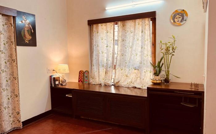 Room in a Bungalow with Garden View