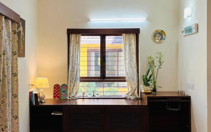 Room in a Bungalow with Garden View