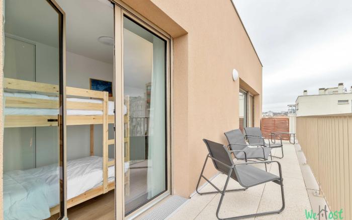 Pleasant Apt with Balcony-6P-Close to Disney/Paris