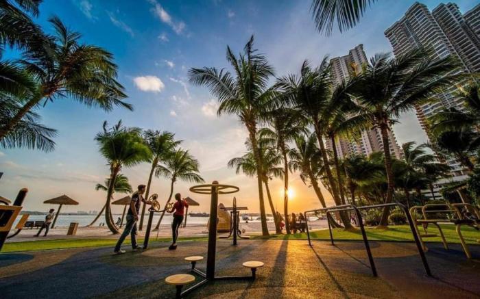 SUMMER一线海景四居四厕（60米高空海景|可住8-13人|可做饭）A12@金海湾DangaBay