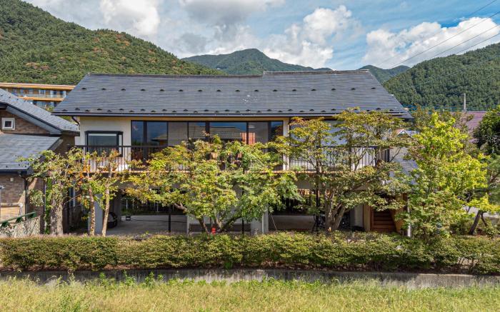 View of  Mt.Fuji，河口湖駅の送迎とサイクリングとBBQ器具の貸出が無料、富士山眺望！