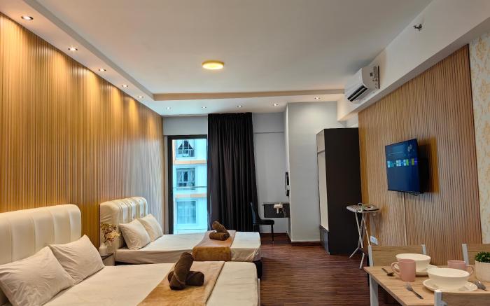 High Floor|Near Airport|Cozy Room|K Avenue 4 Pax