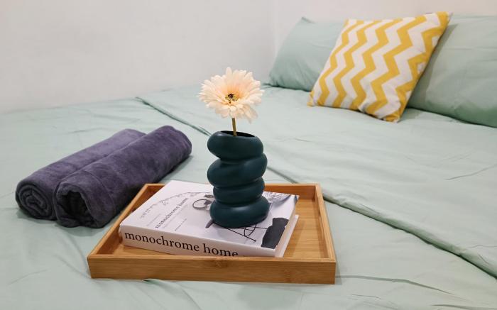 Wave 2BR 4 Pax B07 CityView - NetFlix/Parking/WiFi