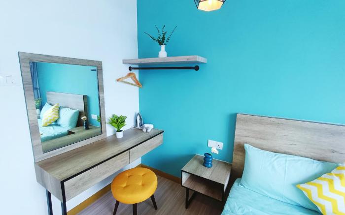 Wave 2BR 4 Pax B07 CityView - NetFlix/Parking/WiFi
