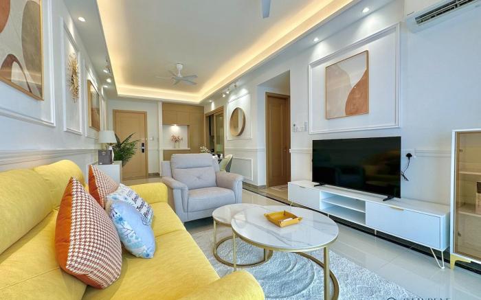 R&F SeineRegion 2Bedroom/4Pax•WiFi/Netflix/NearCIQ