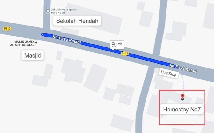 Homestay RestUI, Kepala Batas Penang, 4km dari Tol