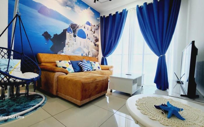爱琴海 Santorini Resort Style Staycation 3 rooms Uitm