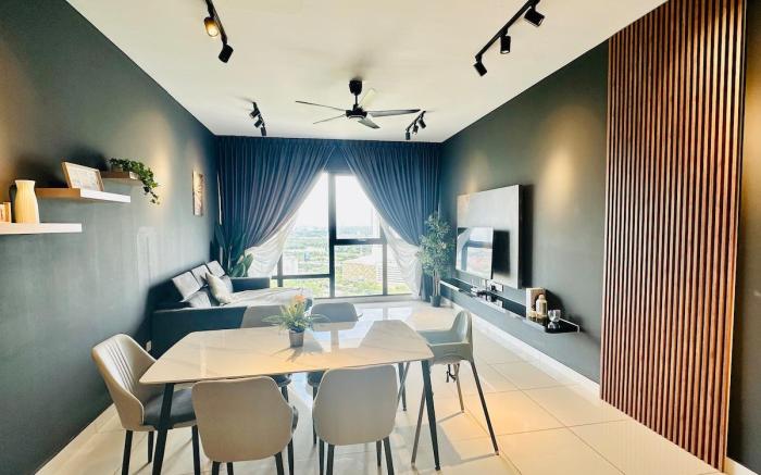 Mosaic 3Bedroom Dark Elegance with Bathtub 8-13pax