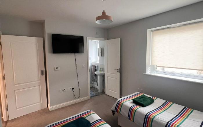 Beta double bed in a shared house 