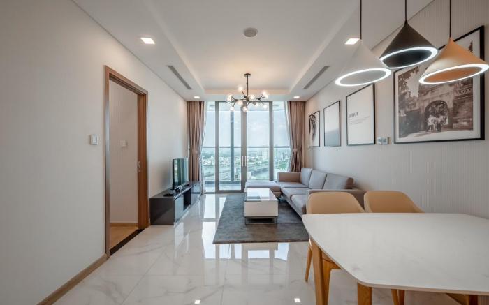 2PN 80m2 -Vinhomes Central Park view đẹp,ban công