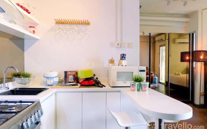 Minimalist Studio at Pakubuwono Terrace ByTravelio