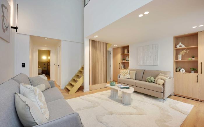 Elegant apartment with 2 rooms