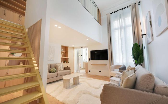 Elegant apartment with 2 rooms