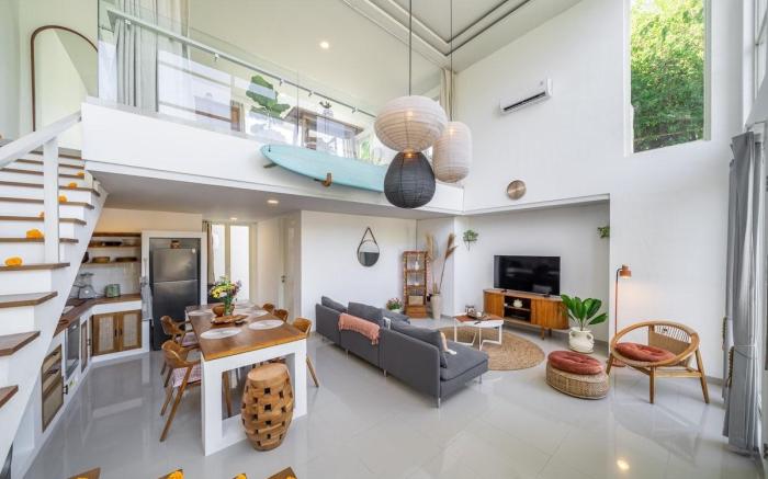 2BR Tropical Loft in Uluwatu
