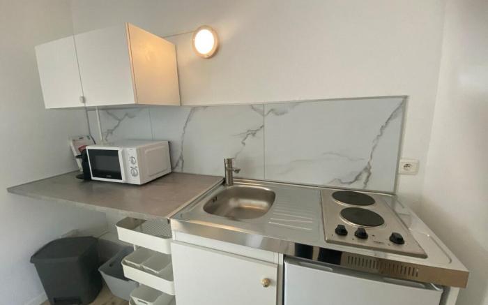 Cozy apartment with island bath