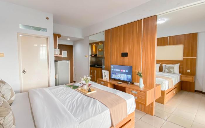 Nice Cozy Studio at Bogor Valley Apt By Travelio
