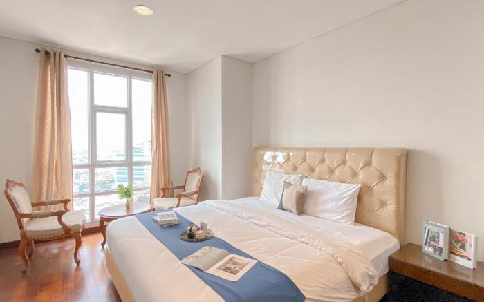 Big Cozy 3BR Apt Lucky Tower Residence By Travelio