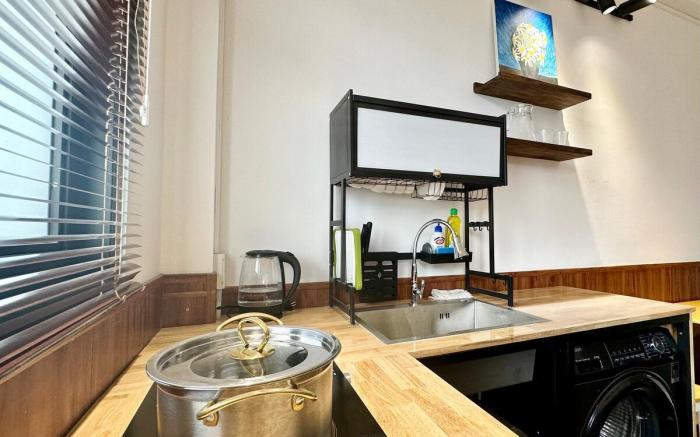 Tranquill studio with full equipped at city center
