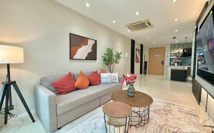 Suasana Residence • 3BR/6Pax/Jacuzzi/Bathtub • CIQ
