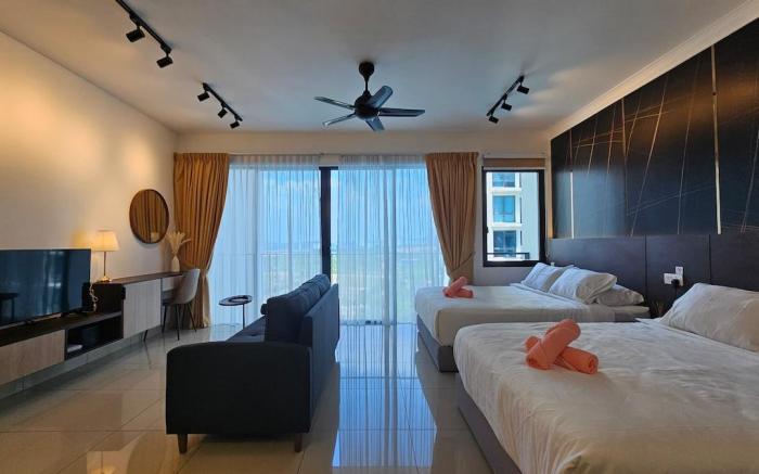 Luxury Studio Suites -4Pax#Trefoil Setia Alam