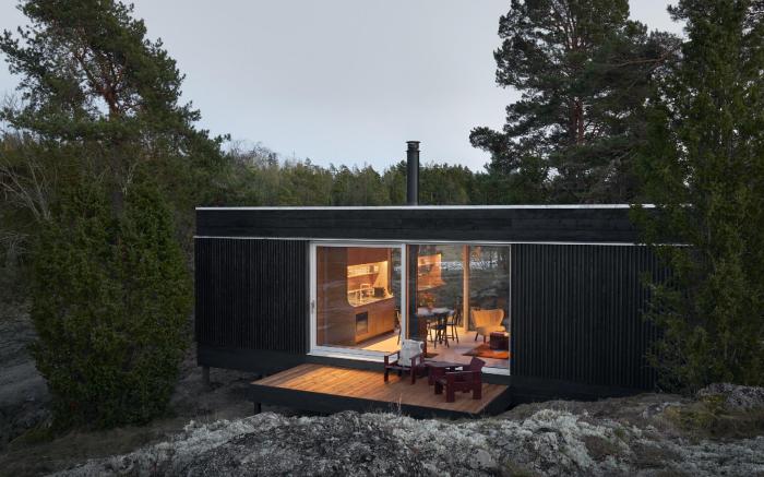Landet, Designer Cabins in the Swedish Archipelago
