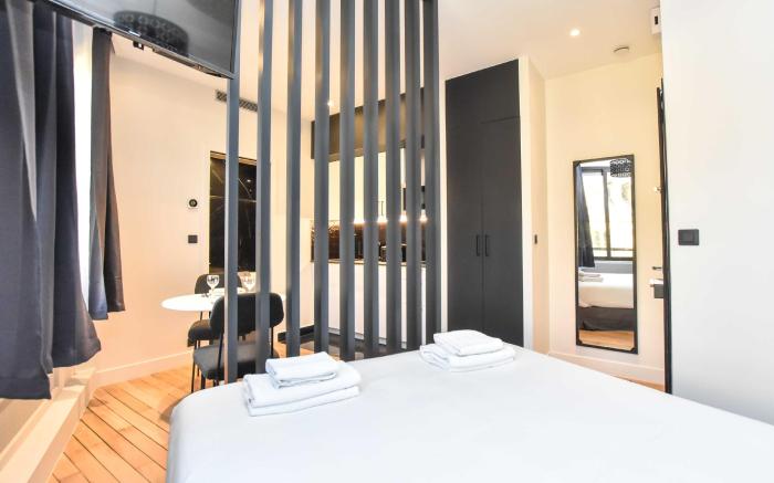 Chic studio w/ jacuzzi - 2P - near Palais Garnier