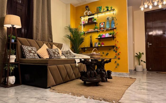 Boho Vibes -Spacious/ Private/ Cozy space in Delhi