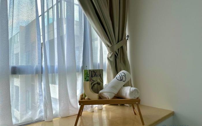 R&F Seine Region•Cosy2Bedroom/4Pax/Balcony/NearCIQ