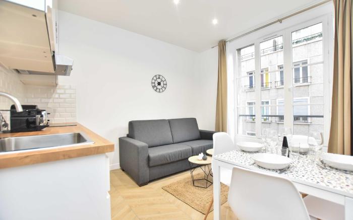 Calm Apartment -1BR/4P- Bastille