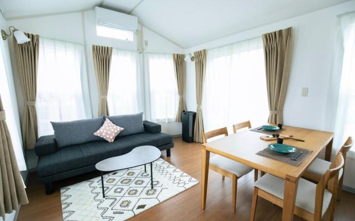 A-富士山駅徒歩１分！完全独立型プライベートヴィラ。専用テラスやリビングから富士山の絶景を一望。