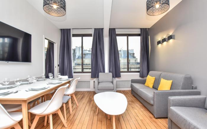 Authentic apartment - 2BR/8P - Palais Garnier