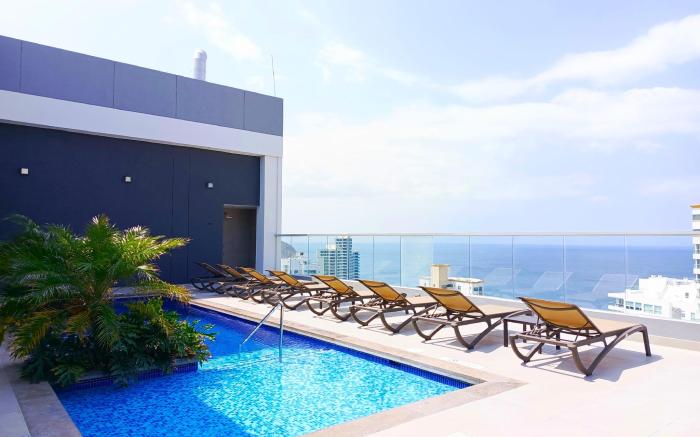 Rodadero Ambar Roca - Exclusivo Apartaestudio SM72