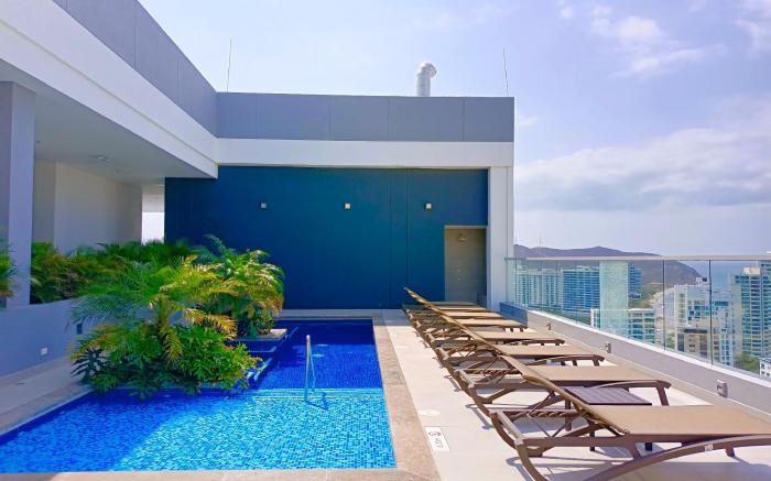 Rodadero Ambar Roca - Exclusivo Apartaestudio SM72