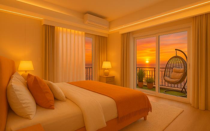 4BR Stylish Stay | Balcony | Walk to Okada