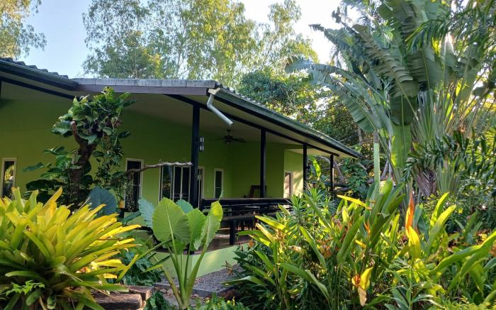 Lovely house in lush garden