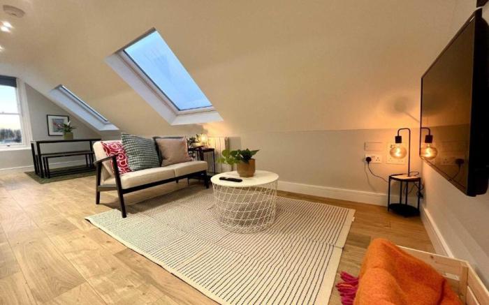 Bright Flats Near Farnham Castle