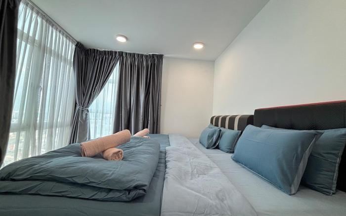 JB 1min walk to KSL Mall｜5-7Pax Bathtub/SmartTV