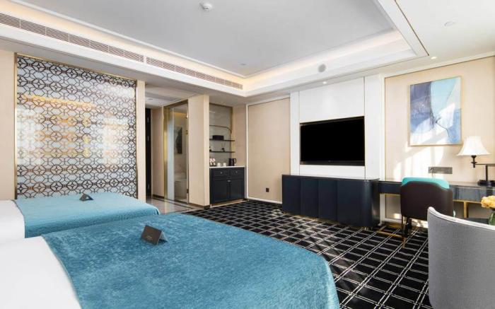 Xana Deluxe Hotel Qingdao Jiaodong International Airport Jiaodong Metro Station