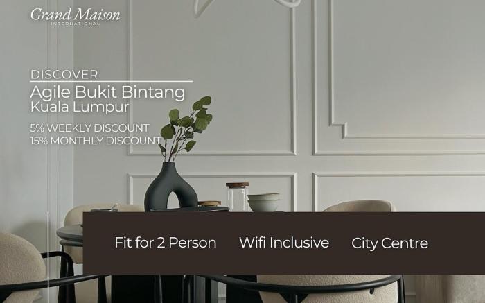 Exclusive Suite Unit in Bukit Bintang