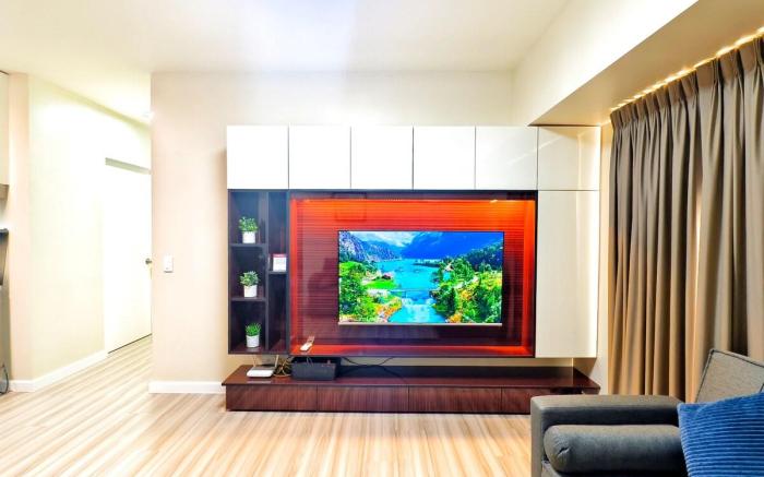 Avida Riala 2606 T4 IT Park 2 BR Unit 55" Smart TV