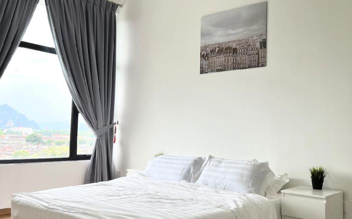Ipoh City Comfort 3Br-5to8pax Near Town-cityscape 