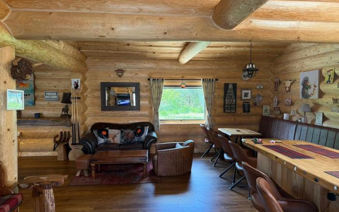 The Log Cabin at The Barn