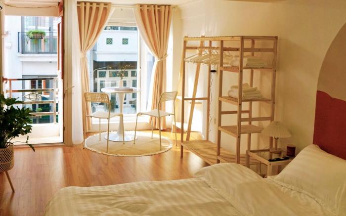 Two Private Studios with Balcony Hanoi Old Quarter