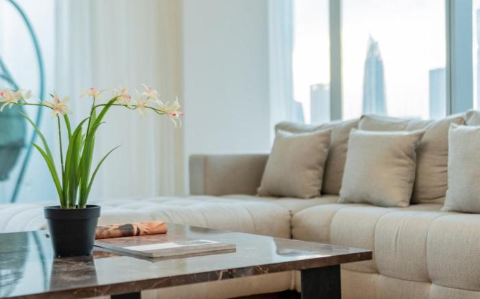 Ultimate Luxury 3BDR With Burj Khalifa view