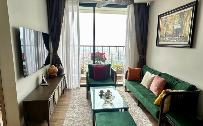 Sauna private/2Br/river view in luxury apartment