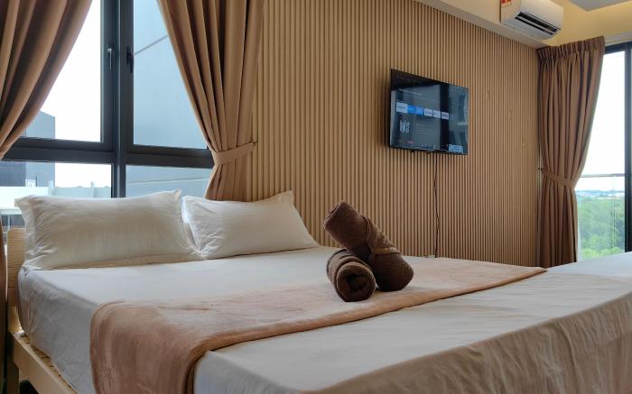 Near Airport|New Renovate|Corner Balcony 4 Pax