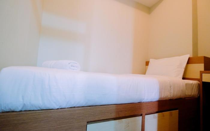 Homey 2BR at Menteng Square Apartment By Travelio