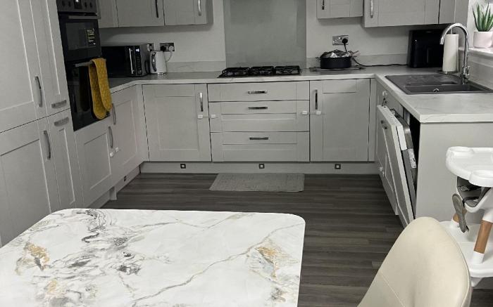 A spacious double room in a lovely home.